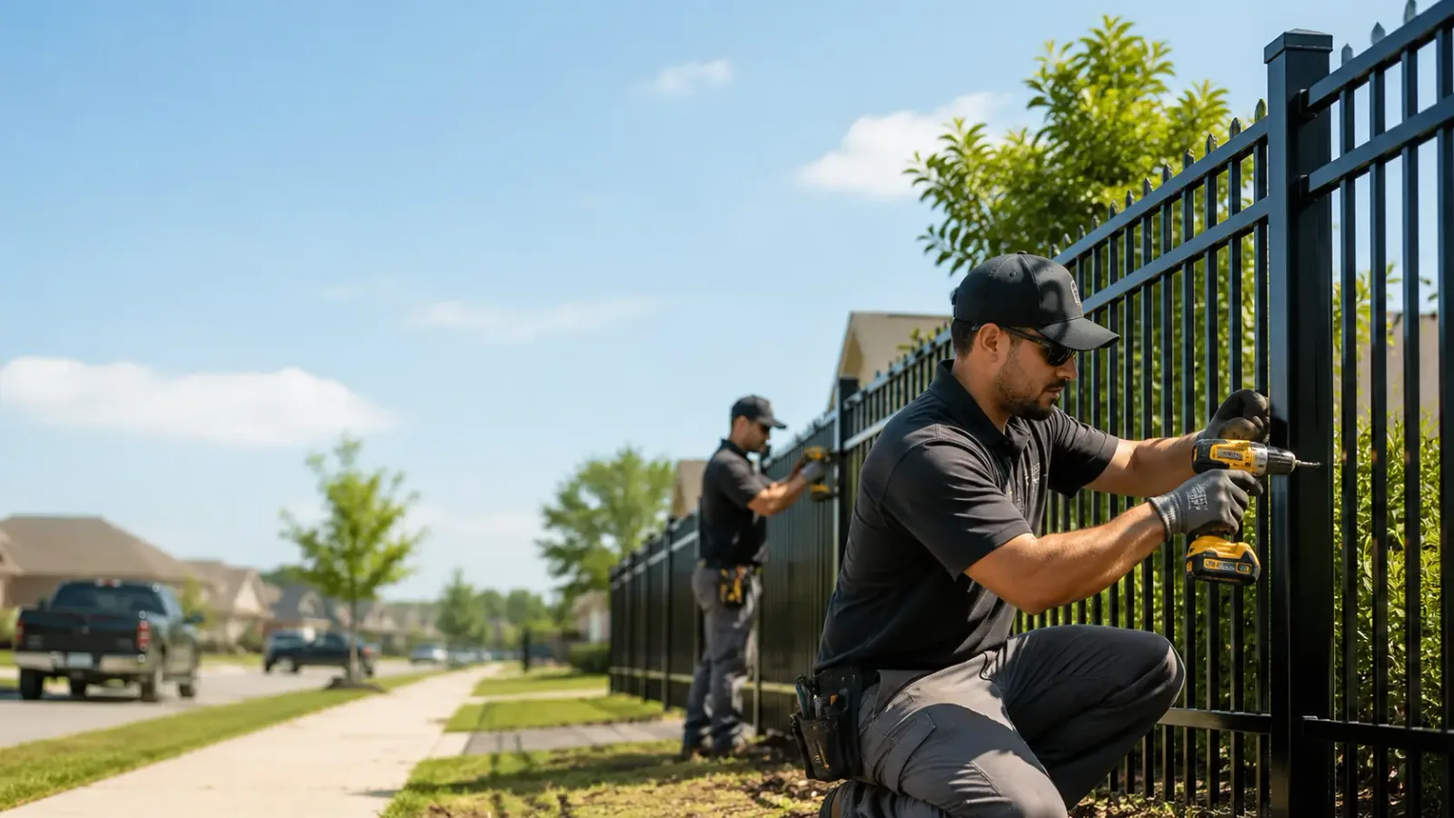 Metal Fence Installation in Grand Blanc, MI